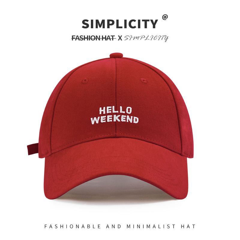 Weekend Red cap