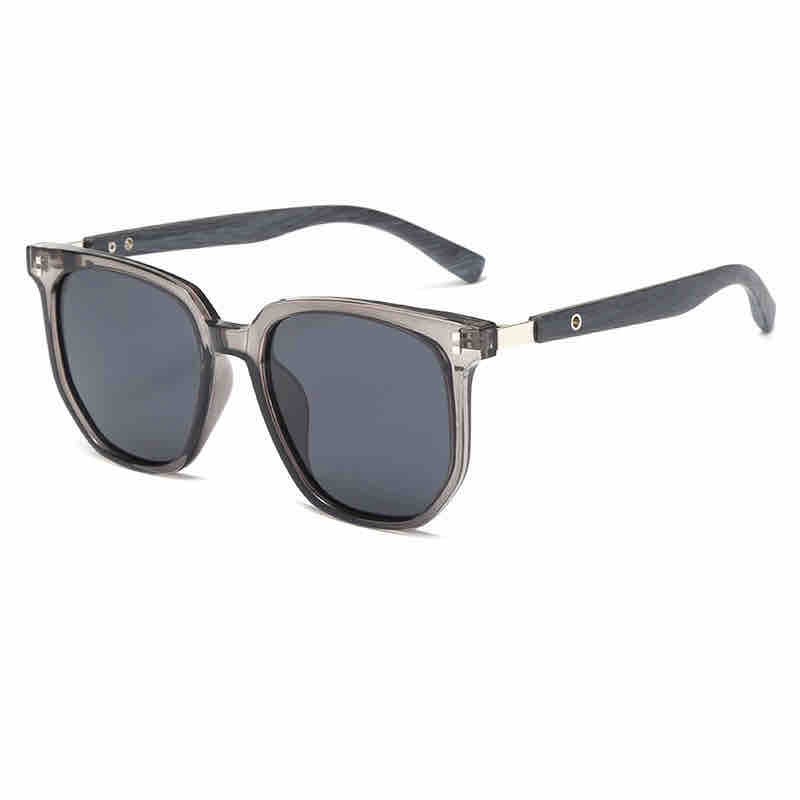 Grey wood- effect Sunglasses